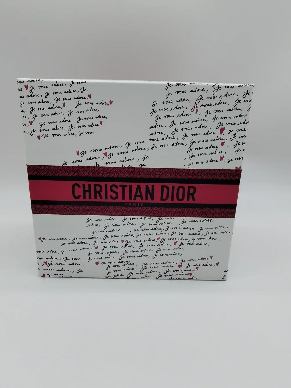 DIOR Je Vous Adore Valentine Gift Box Pink Packaging Card Set Limited Edition